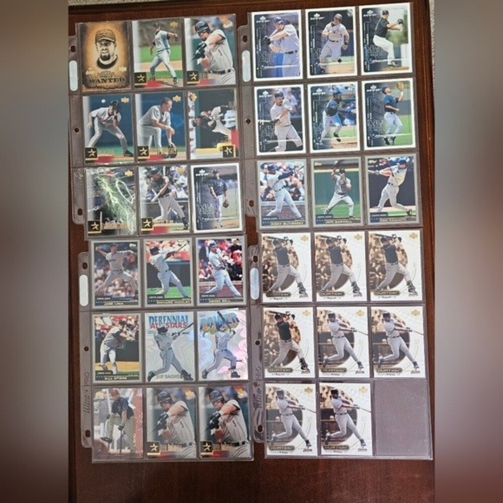 MLB Houston Astros Card Collection
